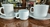 Taza café con plato porcelana Ricony x 10 sets - Symbol Mayorista