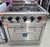 Cocina industrial 4 hornallas acero de fundicion YAC