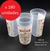 Vaso con medida 500 ml plastico x 180 unidades