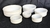 Cazuela 14 cm Porcelana Ceramica blanca en internet