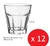 Vaso de vidrio Oslo Flint 170 ml para soda x 12 unidades