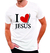 CAMISETA EU AMO JESUS