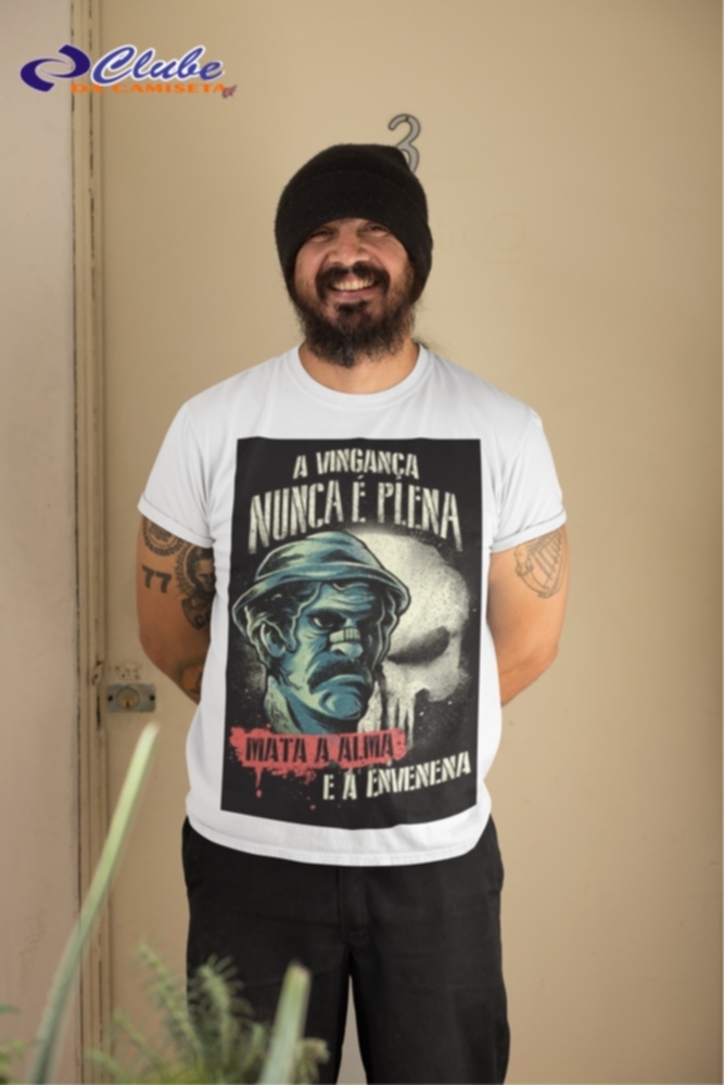 Camiseta Infantil e adulto Seu Madruga Racha Cuca