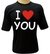 CAMISETA I LOVE YOU