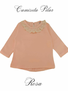 REMERA PILAR CORAL