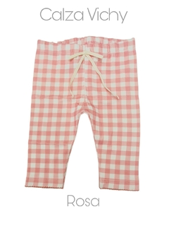 CALZA VICHY ROSA
