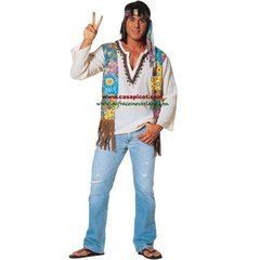 Años 70 - Hippie (5) (remera con chaleco)