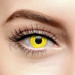 Par de lentes de contacto FX (Yellow)