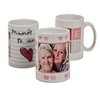 Caneca porcelana personalizada homenagem presente