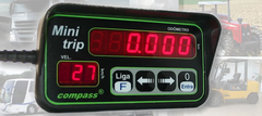 Hodômetro Digital Compass Minitrip Com Sensor e Botoeira