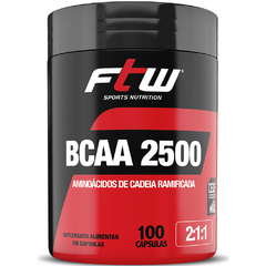 BCAA 2.500 500mg 100 Cápsulas Fitoway