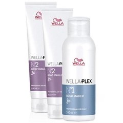 Kit WellaPlex Nº1 100ml + Nº2 2x100ml Travel Kit Wella - comprar online