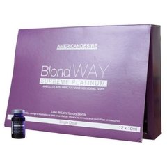 Kit 12 Ampolas Blond Way American Desire - comprar online