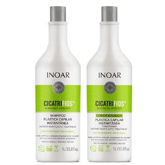 Kit Shampoo + Condicionador Cicatrifios 2x1000ml Inoar