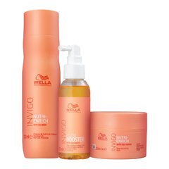 Kit Shampoo 250ml + Máscara 150 + Booster 100ml Invigo Nutri-Enrich Wella