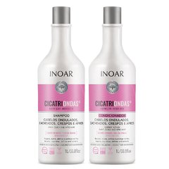 Kit Shampoo + Condicionador Cicatriondas 2x1000ml Inoar