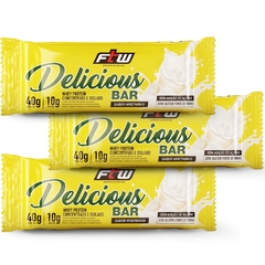 Kit Delicious Bar Whey Sabor Wheyninho 3x40g FTW