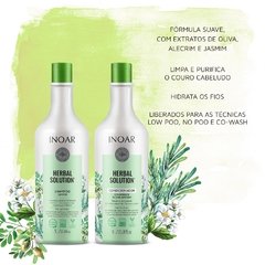 Shampoo Neutro Herbal Solution 1000ml Inoar na internet