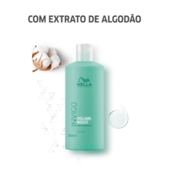 Kit Shampoo 1000ml + Máscara 500ml Invigo Volume Boost Wella -  Le Poche Cosméticos