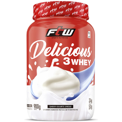 Delicious 3 Whey Sabor Iogurte Grego 900g FTW