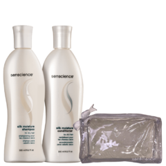 Kit Shampoo + Condicionador Silk Moisture 2x300ml + Bolsa Senscience de BRINDE