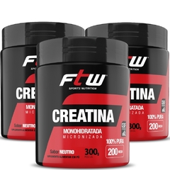 Kit Creatina 3x300g Fitoway