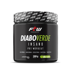 Kit Pré-Treino Diabo Verde Insano Sabores 3x300g FTW - comprar online