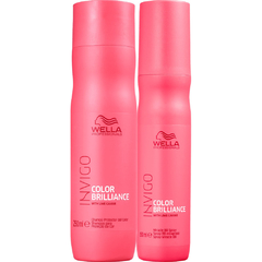 Kit Shampoo 250ml + Spray Bb Milagroso 150ml Invigo Color Brilliance Wella