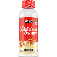 Delicious 3 Whey Sabor Pudim de Leite 40g FTW