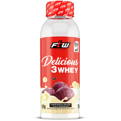 Delicious 3 Whey Sabor Açaí com Banana e Leite Condensado 40g FTW