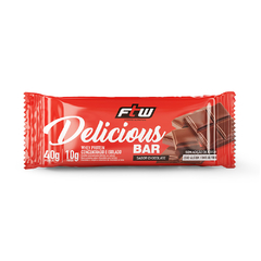 Delicious Bar Whey Sabor Chocolate 12x40g FTW na internet