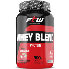 Whey Blend Protein Sabor Morango 900g FTW