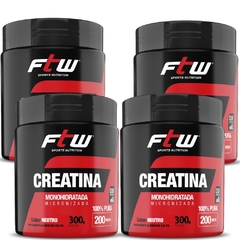 Kit Creatina 4x300g Fitoway