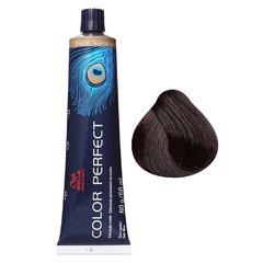 Coloração 4/0 Castanho Médio Color Perfect 60g Wella