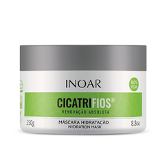 Kit Shampoo + Condicionador + Máscara Cicatrifios 3x250ml + Leave-In Cicatrifios 50ml Inoar - loja online