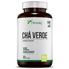 Chá Verde Camellia Sinensis 60 Cápsulas Clean Fitoway