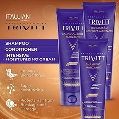 Shampoo Matizante 280ml Trivitt na internet