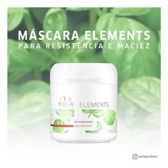 Máscara Capilar Elements 500ml Wella -  Le Poche Cosméticos