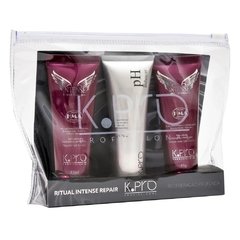 Kit Shampoo 45ml + Acidificante 45g + Condicionador 45g Ritual Intense Repair K.Pro