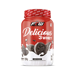 Kit Whey Delicious Cookies 900g + Pré Treino Diabo Verde Insano Sabor Limão 300g Fitoway - comprar online