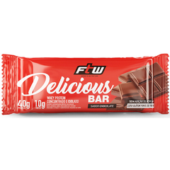 Delicious Bar Whey Sabor Chocolate 40g FTW