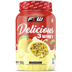 Delicious 3 Whey Sabor Maracujá 900g FTW