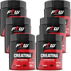 Kit Creatina 6x300g Fitoway