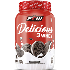 Delicious 3 Whey Sabor Cookies 900g FTW