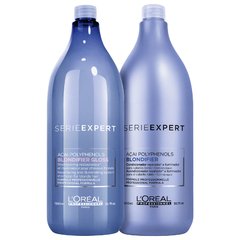 Kit Shampoo + Condicionador 2x1500ml Blondifier Açaí Polyphenols L'Oréal