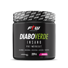 Kit Pré-Treino Diabo Verde Insano Sabores 3x300g FTW -  Le Poche Cosméticos