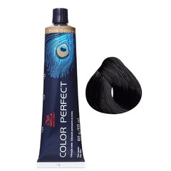 Coloração 2/0 Preto Color Perfect 60g Wella