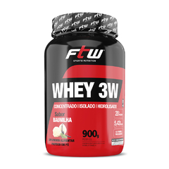 Kit Whey 3W Sabor Baunilha 900g + Creatina 300g Fitoway - comprar online