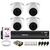 Kit 04 Câmeras Intelbras VHD 1520 D 5MP Dome com Visão Noturna de 20 metros Lente 2,8mm + DVR Intelbras IMHDX 5108 + HD 1TB Purple