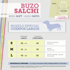 Buzo osito Salchi "PALMA" en internet